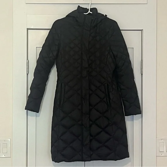 The North Face Diamond Quilted Transit Parka Black Small - Picture 3 of 15